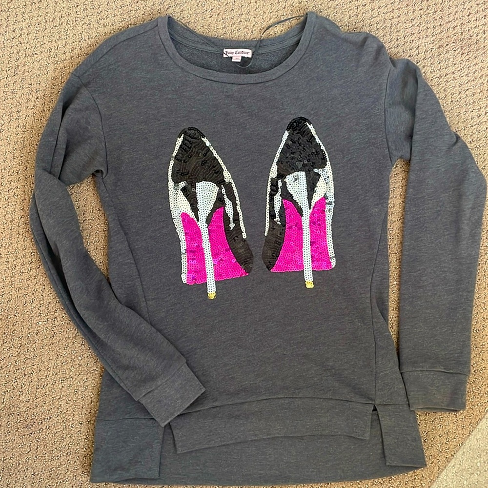 Juicy couture sequence sweatshirt.